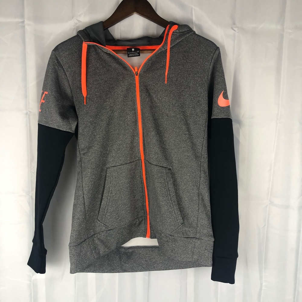 Nike dri fit athletic women’s zip up hoodie